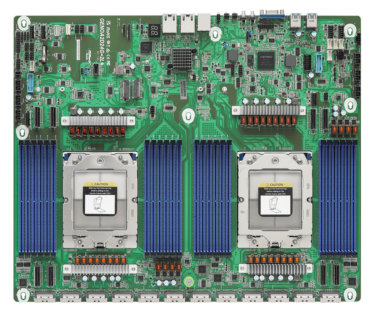 ASROCK GENOA2D24G-2L+ Dual Socket SP5 (LGA 6096)