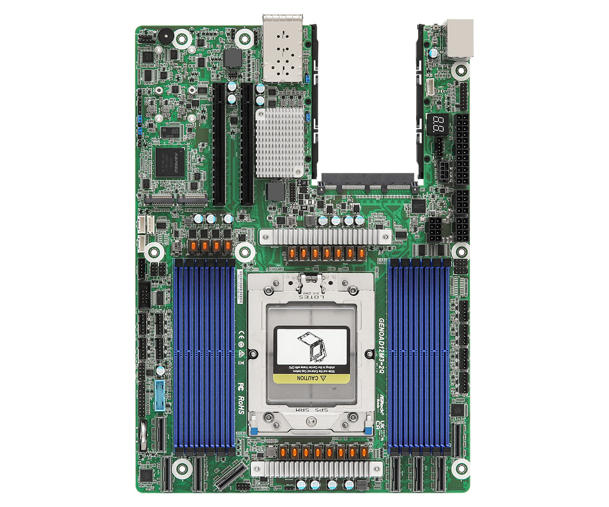 ASROCK GENOAD12M3-2Q Single Socket SP5 (LGA 6096)