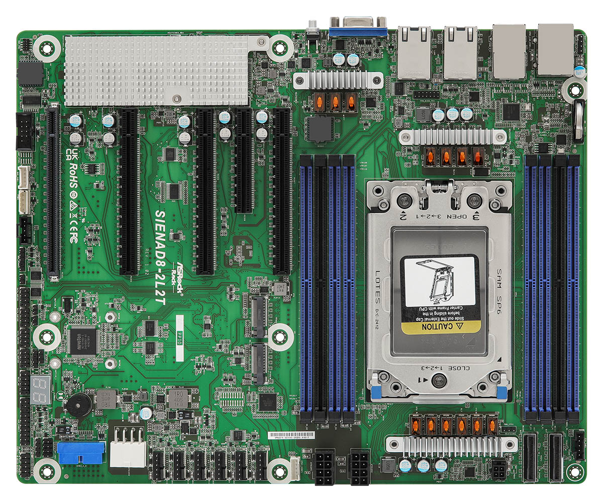ASROCK - SIENAD8-2L2T - Carte mère serveur - AMD - Série EPYC 8004