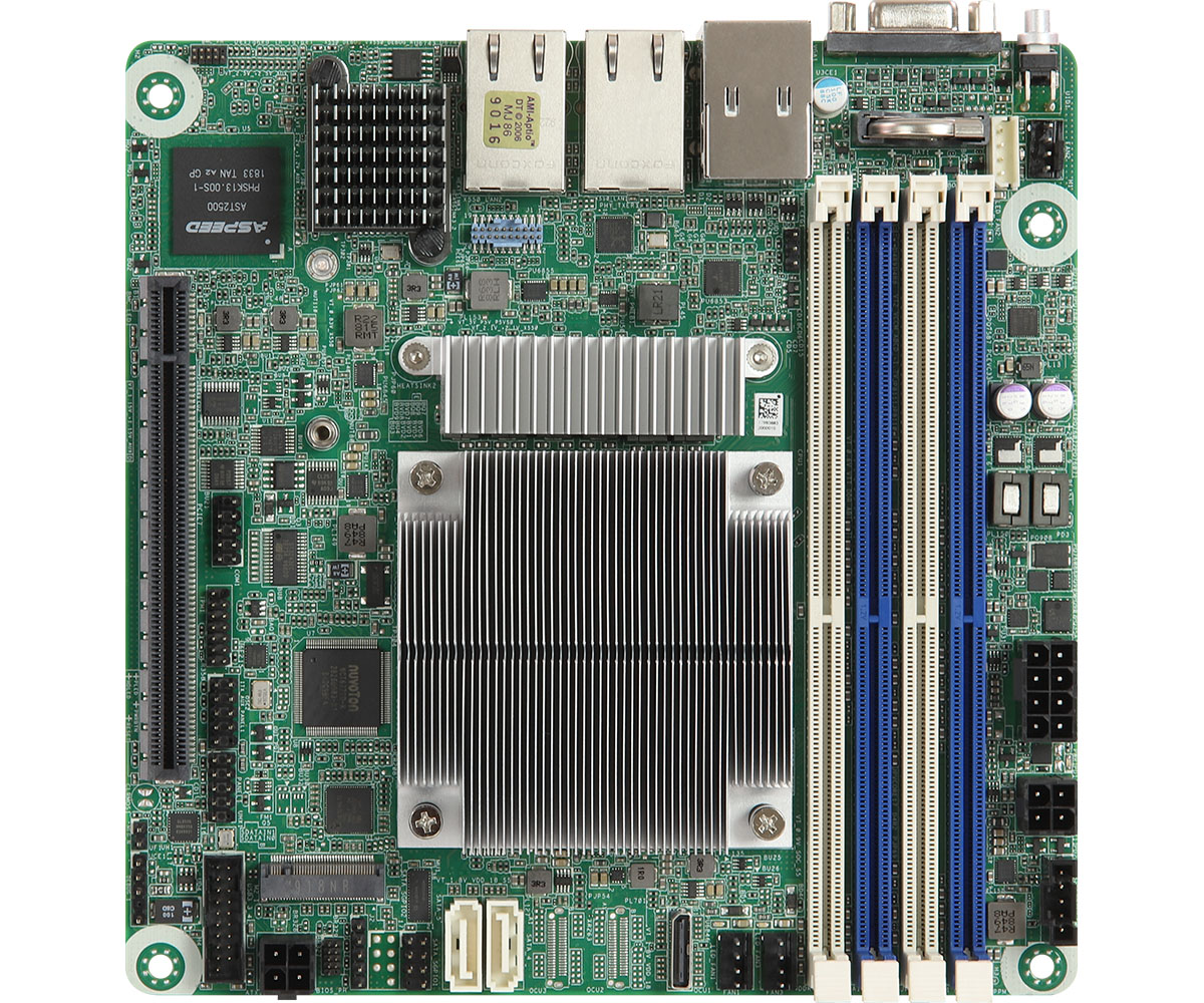 ASROCK - EPYC3101D4I-2T - Server Motherboard -  AMD - EPYC 3101