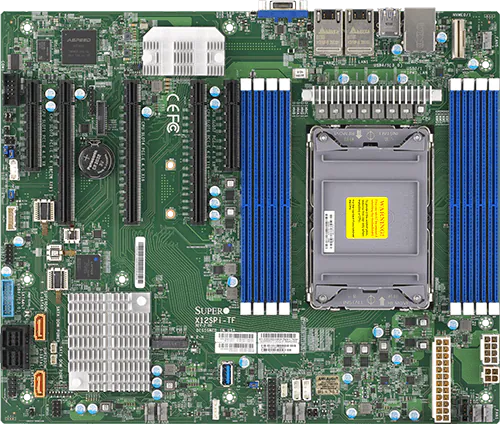 SUPERMICRO MBD-X12SPI-TF - Intel C621A (LGA 4189) - (MBD-X12SPI-TF-O)
