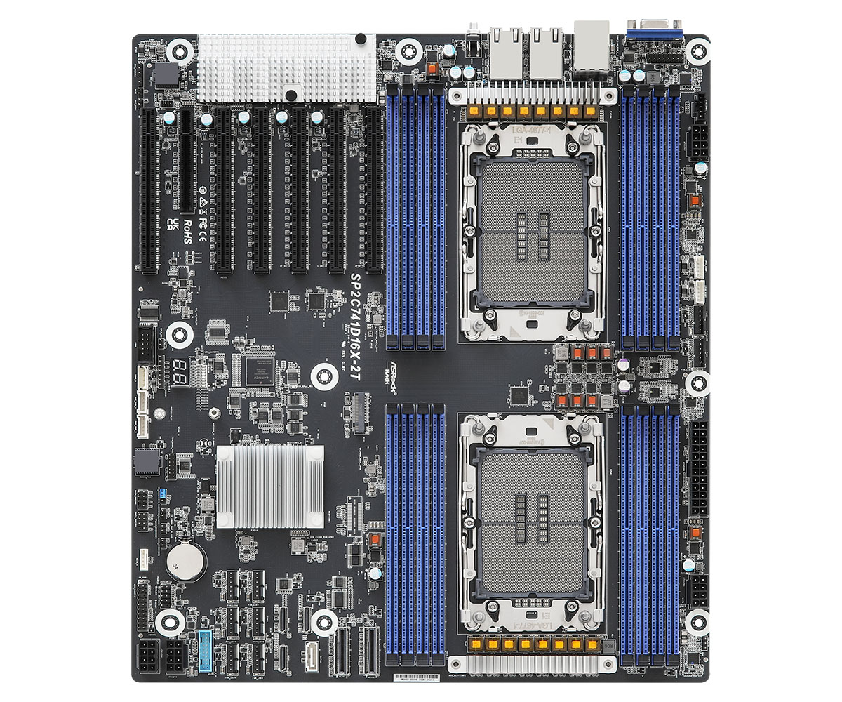 ASROCK SP2C741D16X-2T 1+1 Socket E (LGA 4677)