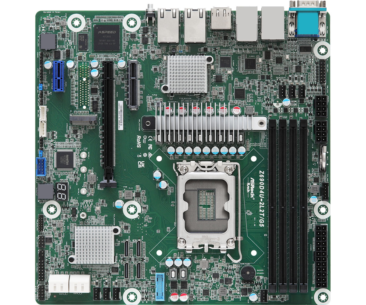 ASROCK Z690D4U-2L2T/G5 Single Socket LGA 1700