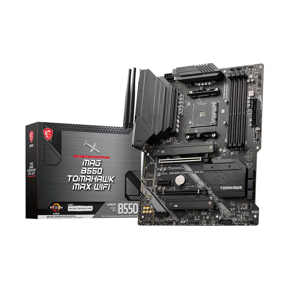 MSI MAG B550 TOMAHAWK MAX WIFI AM4 ATXMotherboard