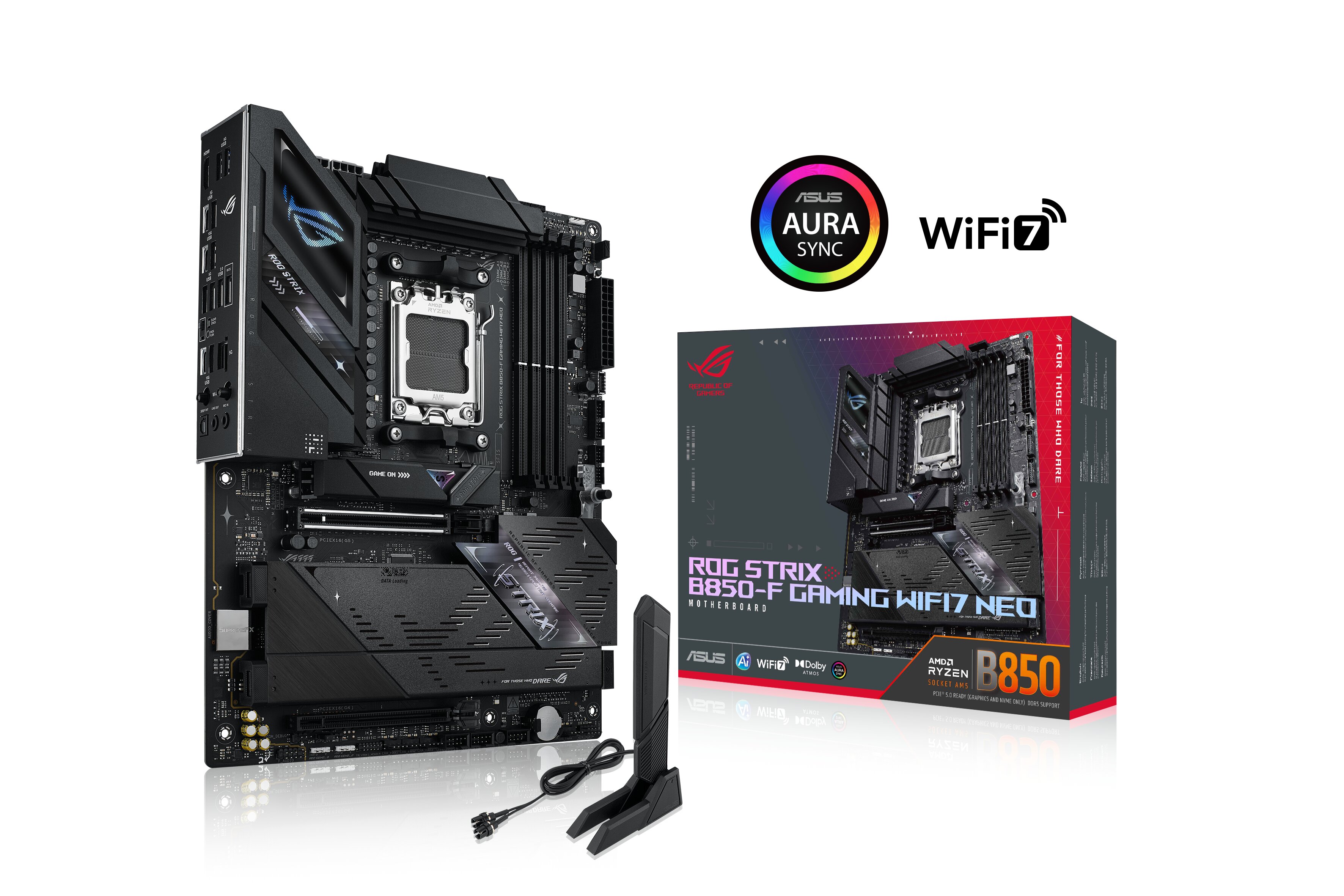 ASUS ROG STRIX B850-F GAMING WIFI7 NEO AMD AM5 ATX Carte mère