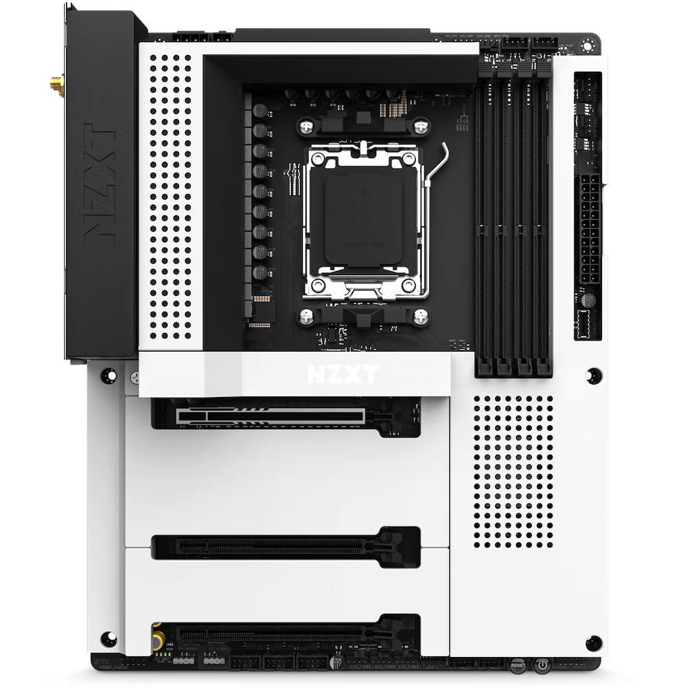 Carte mère ATX AM5 NZXT N7 B650E (BLANCHE)