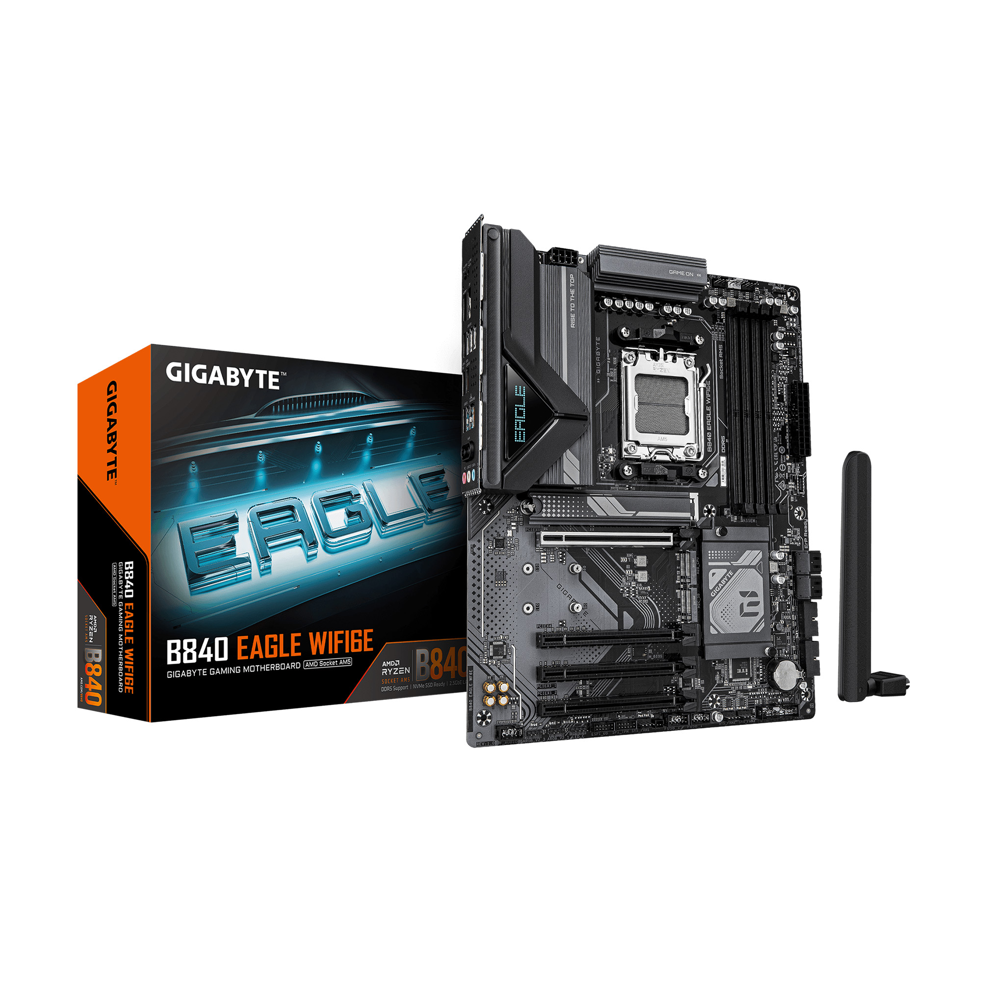 GIGABYTE B840 EAGLE WIFI6E AMD AM5 ATX Motherboard