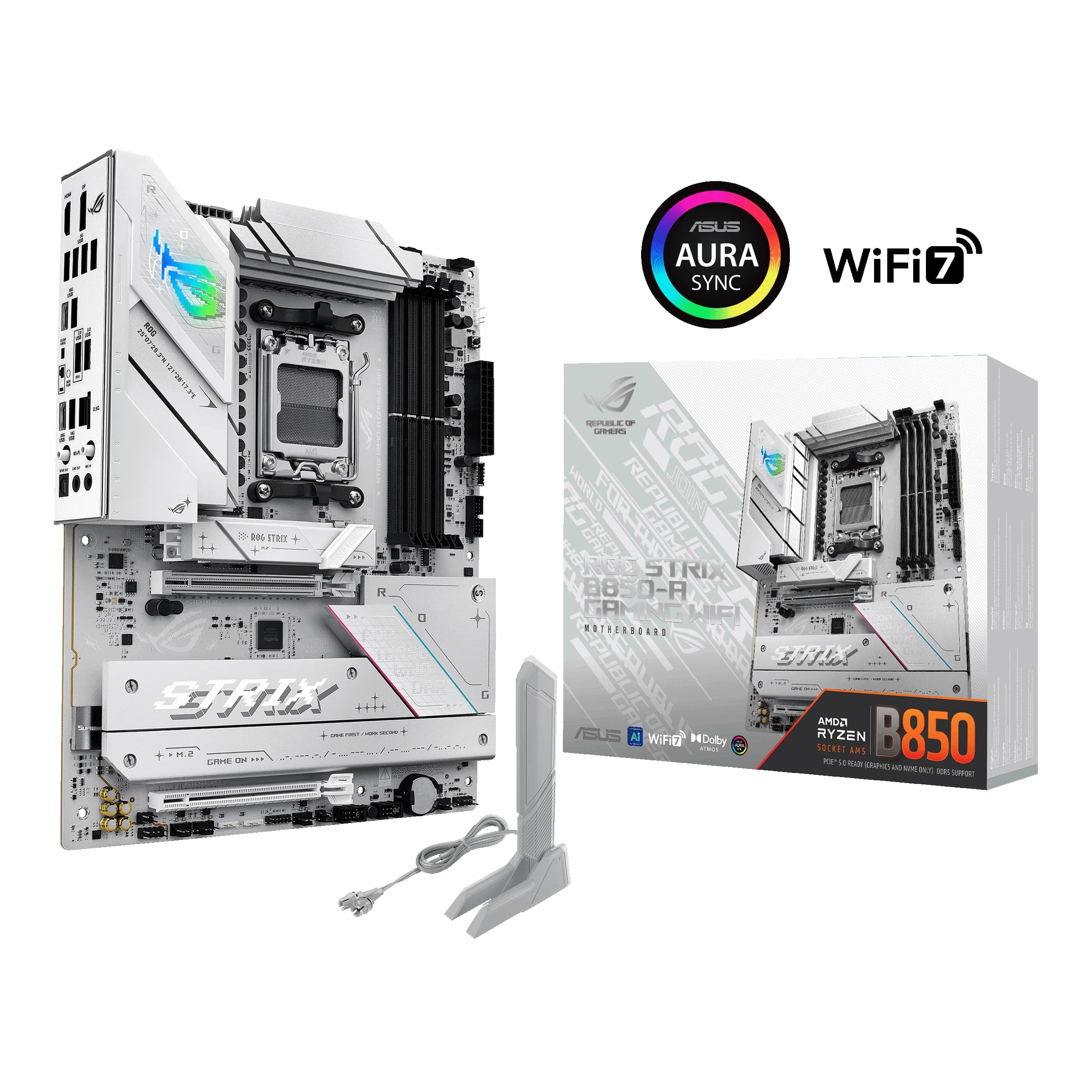 ASUS ROG STRIX B850-A GAMING WIFI AMD AM5 B850 ATX motherboard(Open Box)