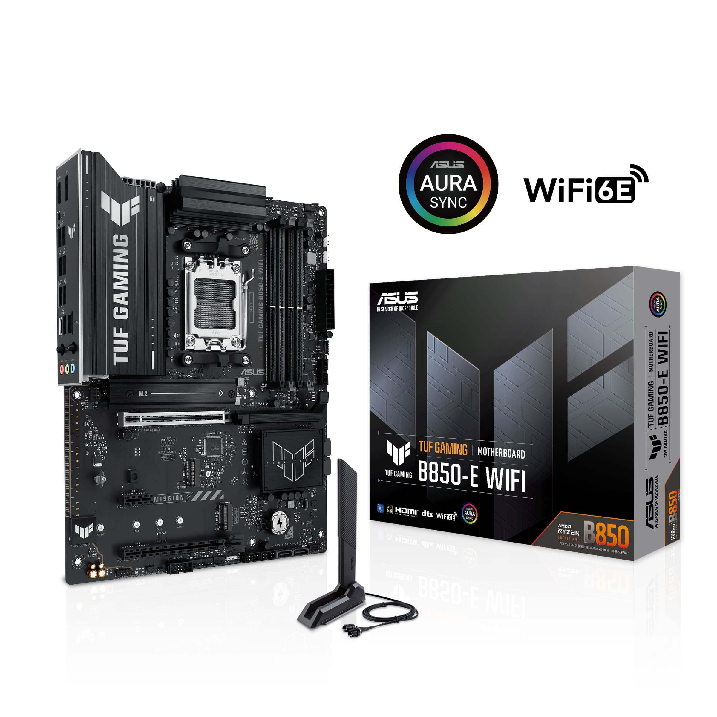 ASUS TUF GAMING B850-E WIFI AMD B850 AM5 DDR5 ATX Wi-Fi 6E