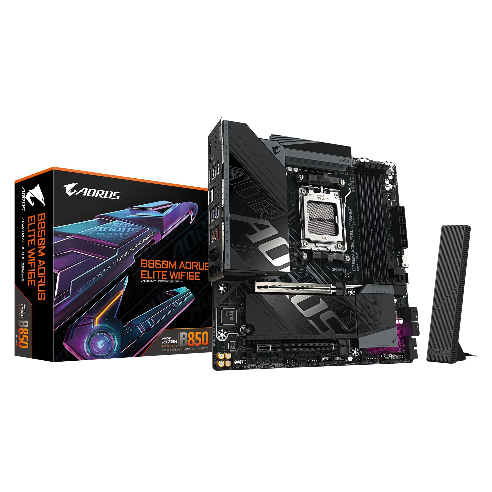 Carte mère GIGABYTE B850M AORUS ELITE WIFI6E AMD AM5 LGA 1718
