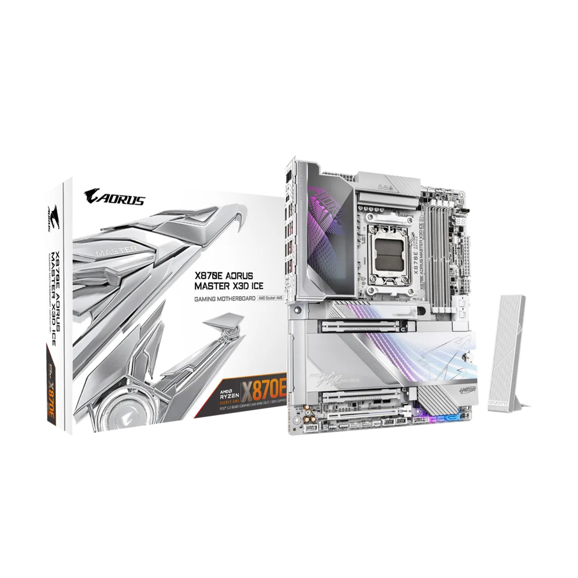 GIGABYTE X870E A MASTER X ICE AMD AM5 ATX Carte mère
