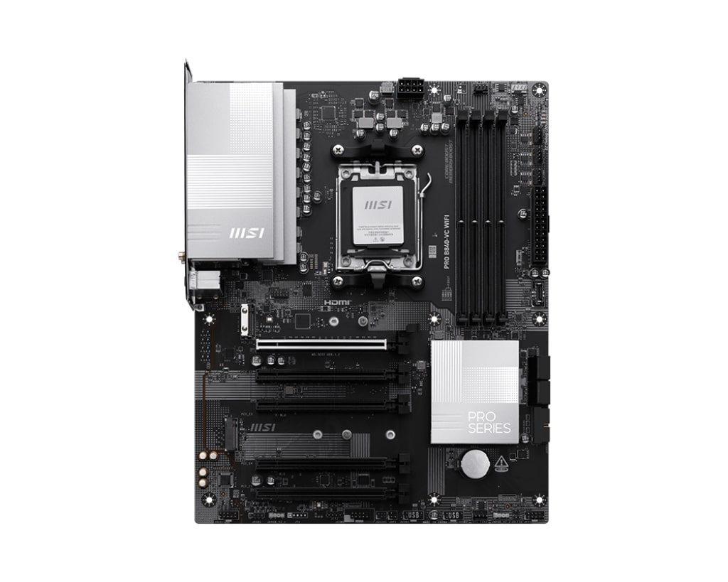 MSI PRO B840-VC WIFI AMD AM5 ATX Motherboard