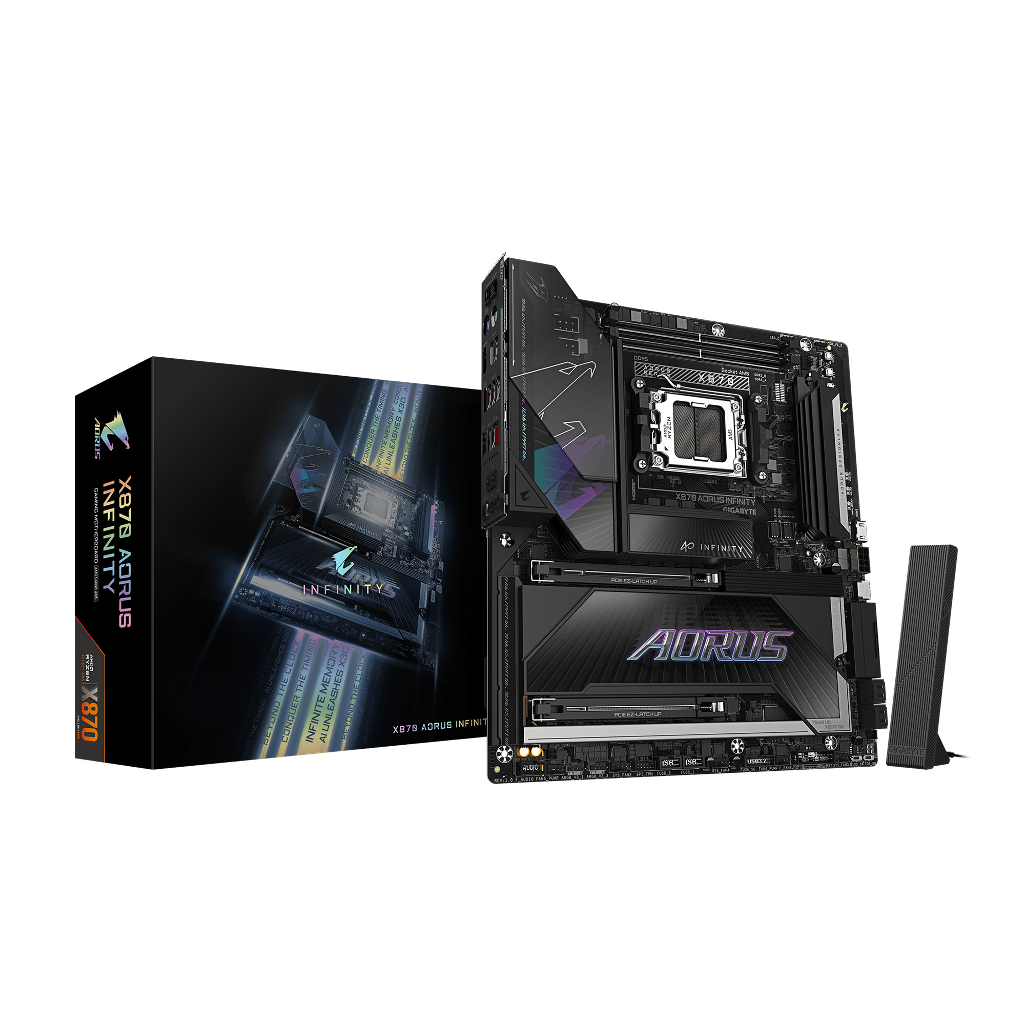 GIGABYTE X870 AORUS INFINITY AMD AM5 E-ATX Motherboard
