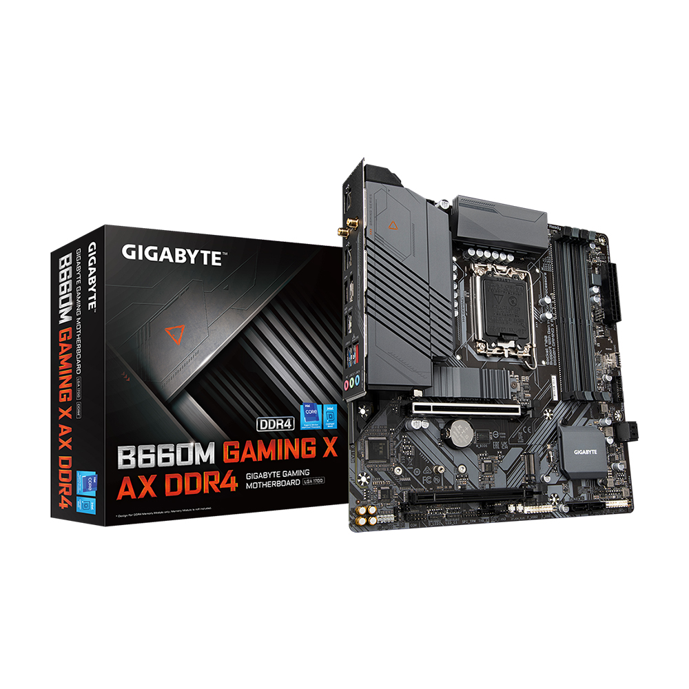 GIGABYTE B660M GAMING X AX DDR4 B660 Carte mère Intel L