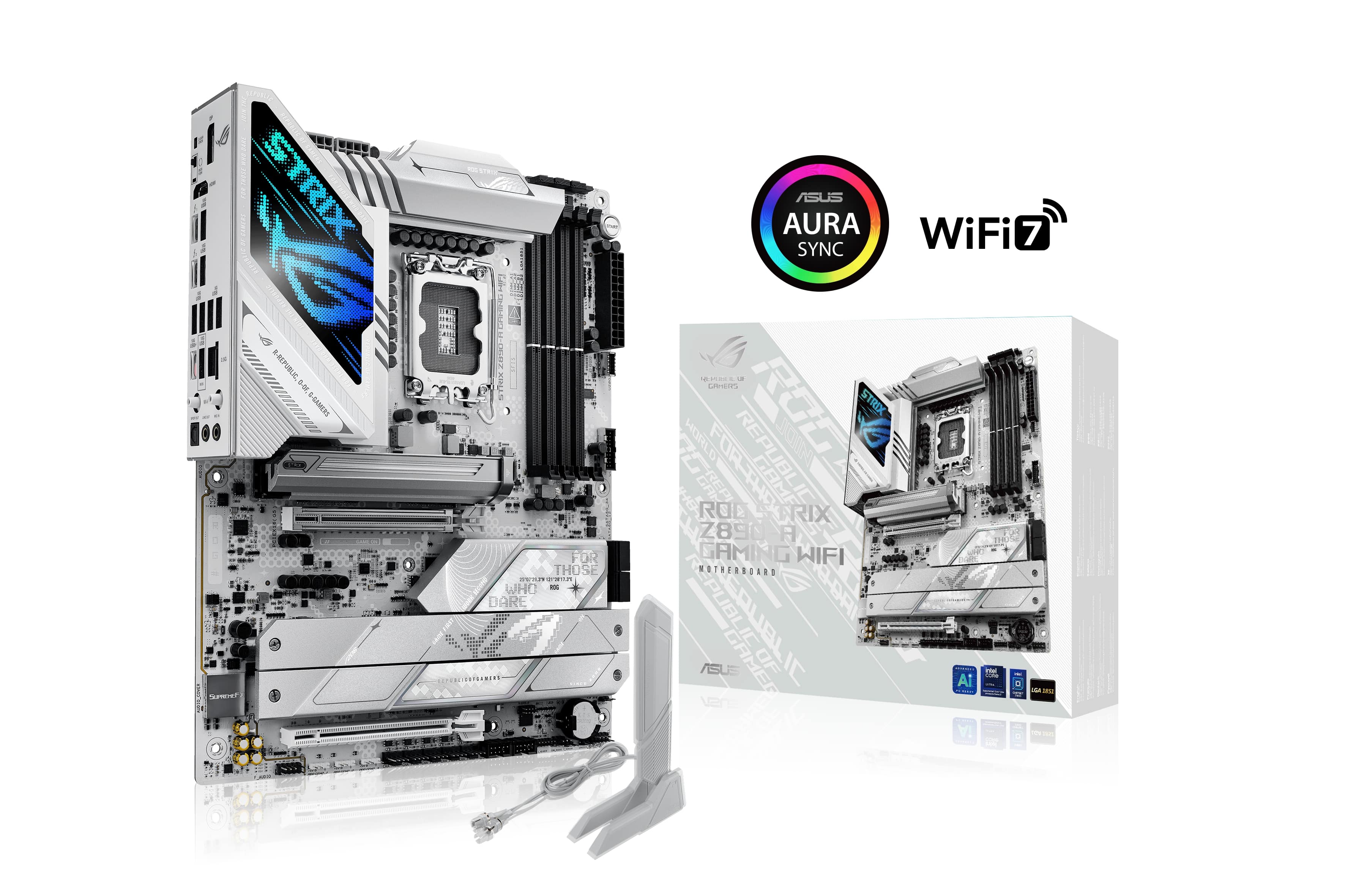 ASUS ROG STRIX Z890-A GAMING WIFI Z890 LGA 1851 ATX motherboard(Open Box)