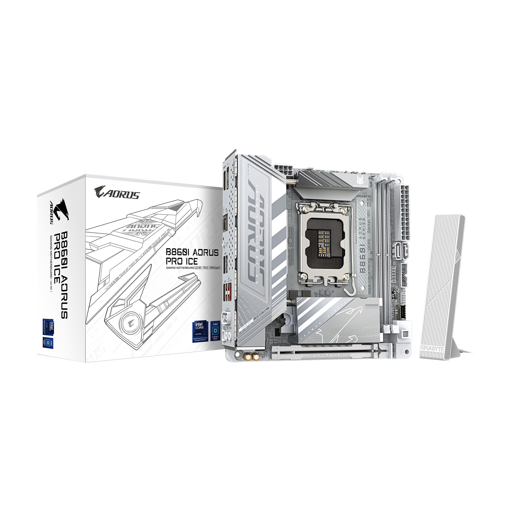 GIGABYTE B860I AORUS PRO ICE Intel Core Ultra (série 2) LGA 1851