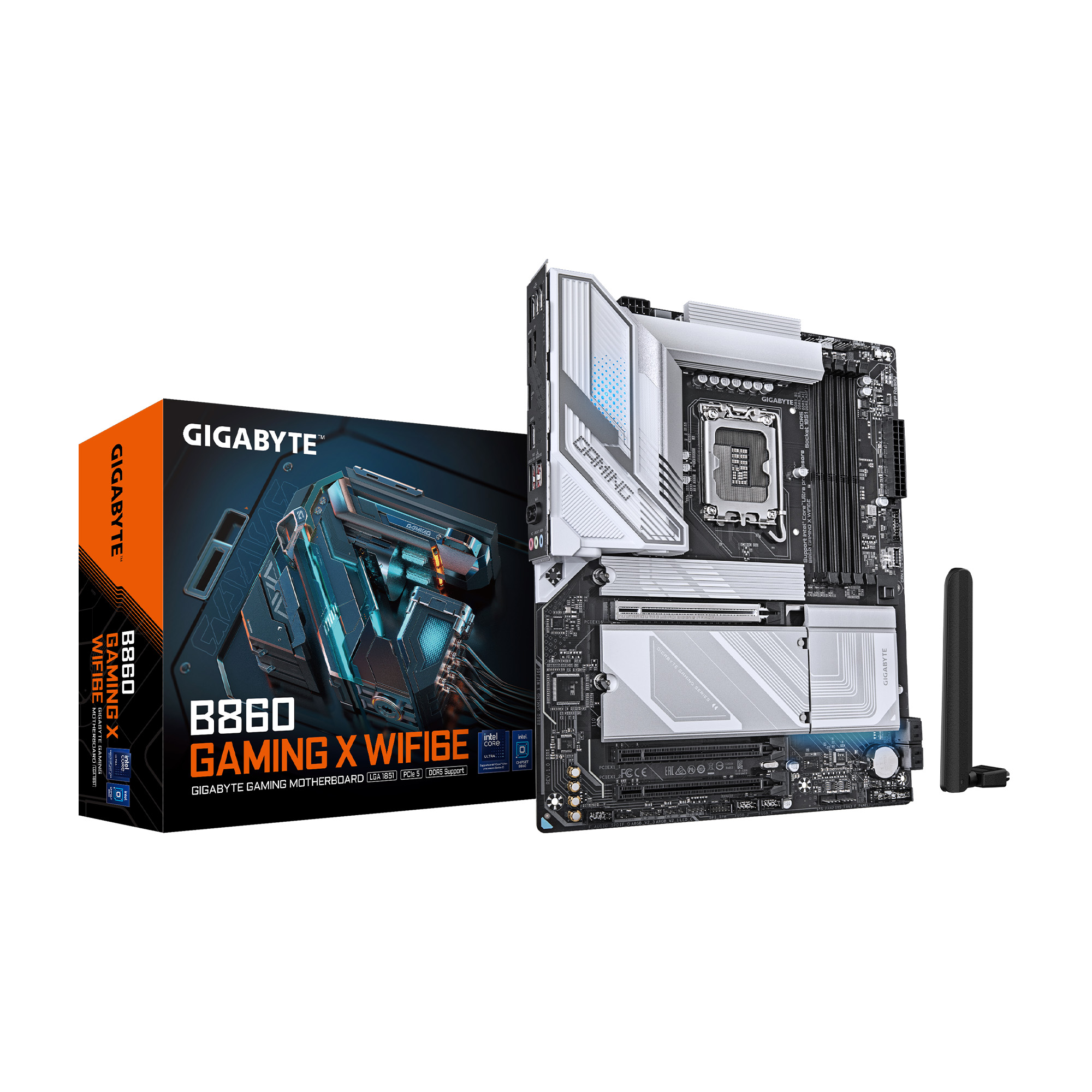 GIGABYTE B860 GAMING X WIFI6E Intel Core Ultra (Series 2) LGA 1851