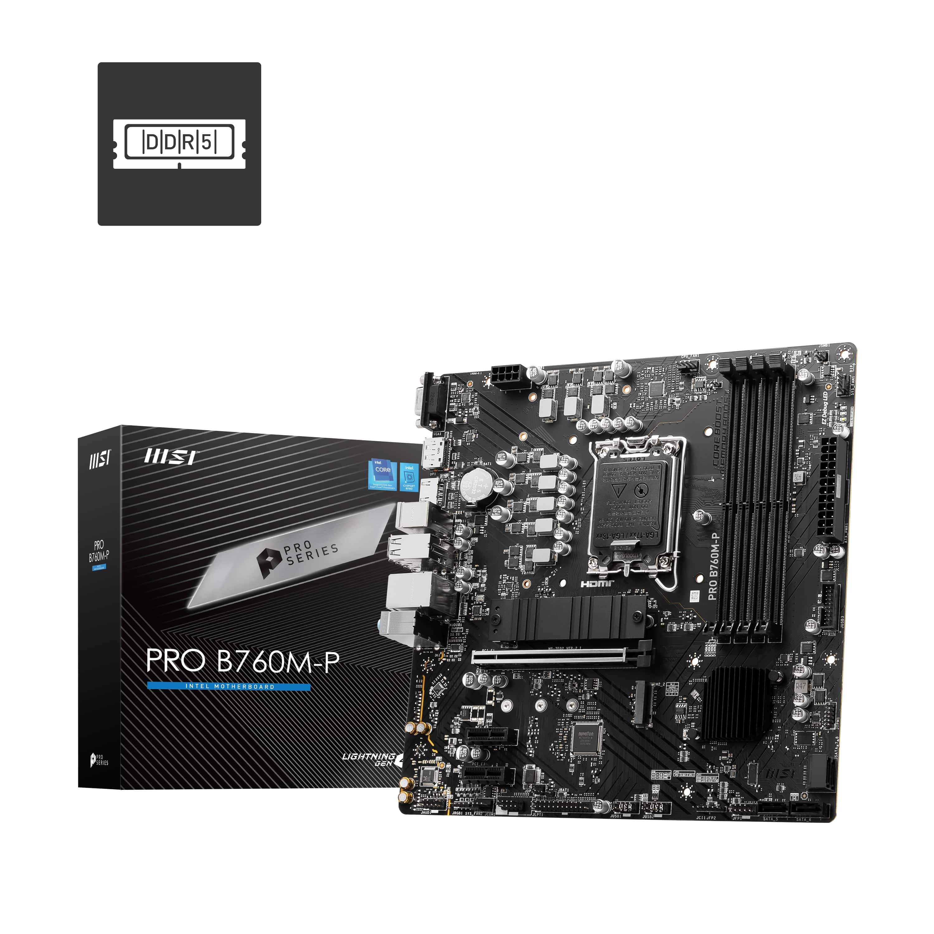 MSI PRO B760M-P Motherboard