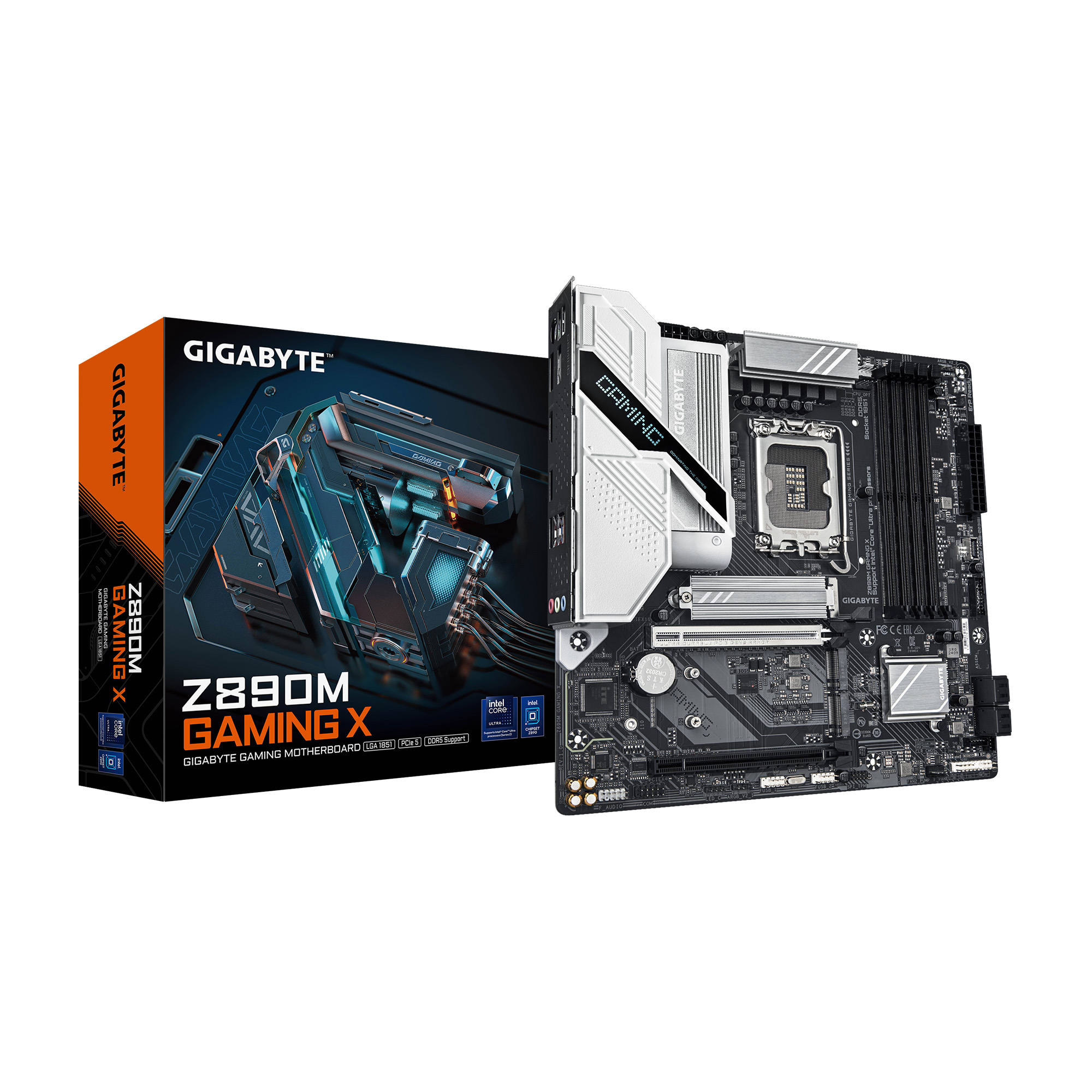 GIGABYTE Z890M GAMING X Intel LGA 1851 mATXMotherboard