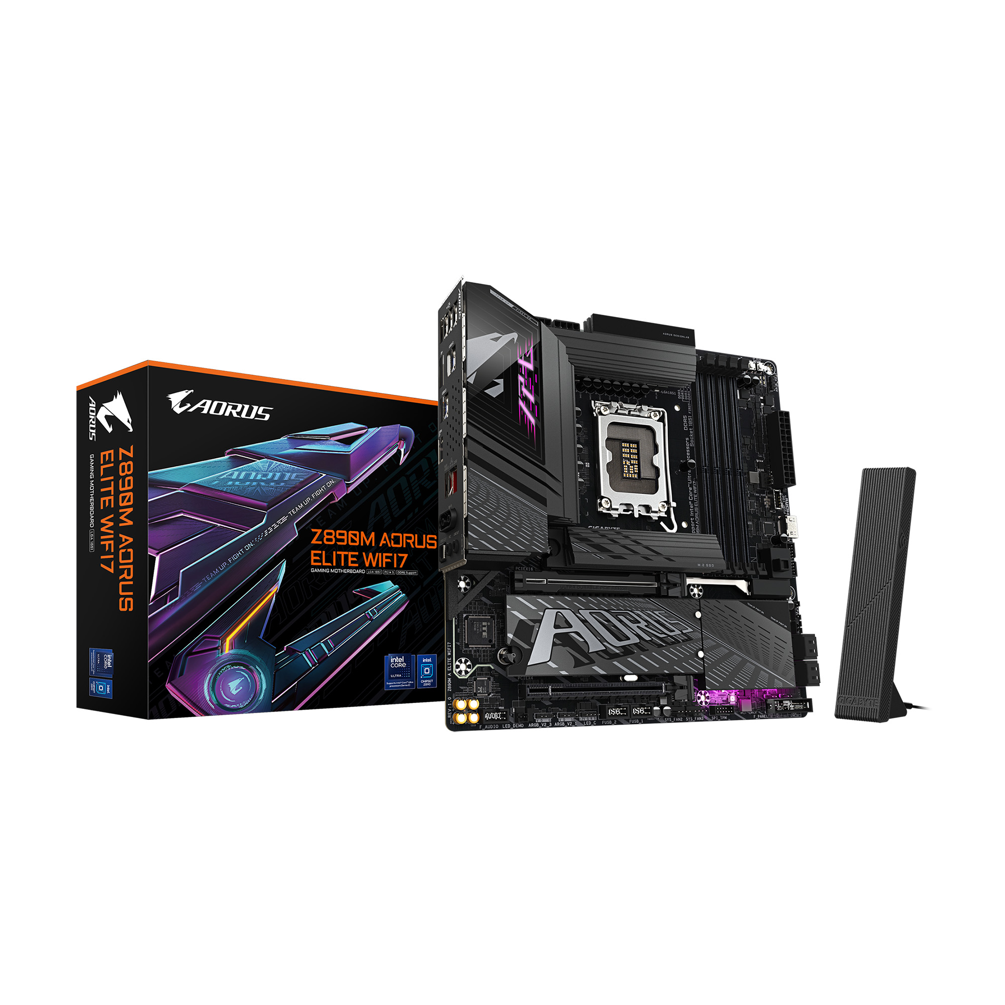 GIGABYTE Z890M AORUS ELITE WIFI7 Intel Core Ultra (Series 2) LGA 1851