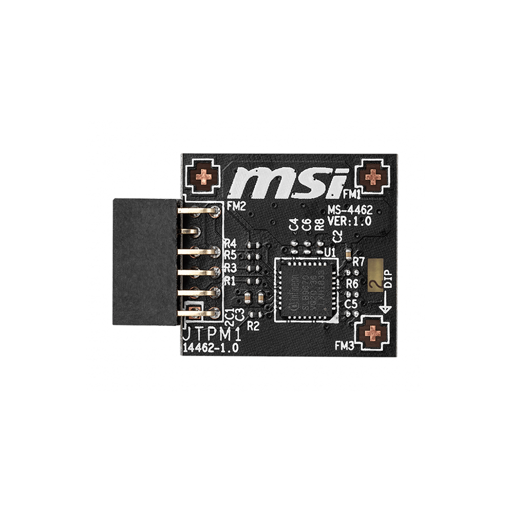 MSI TPM 2.0 Module(SPI), INFINEON 9670 TPM 2.0(FW 7.85) Module