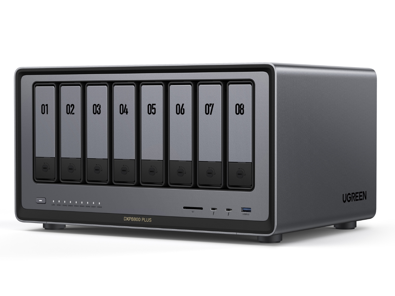 UGREEN DXP8800 PLUS 8-Bay NAS (Diskless)