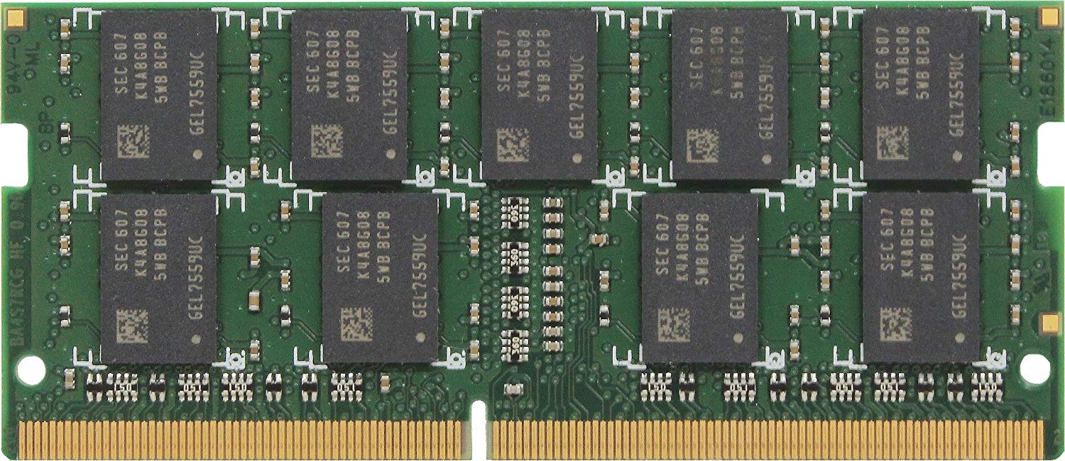 Synology 16GB DDR4-2400 ECC SODIMM Memory - for select NAS (MED4ECSO-2400-16G)