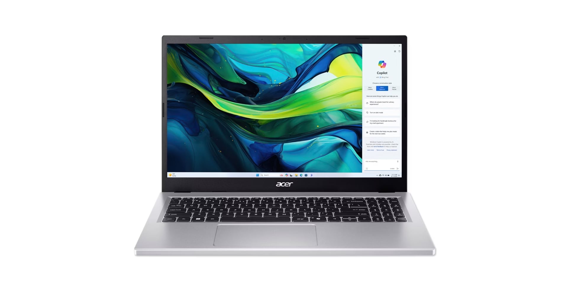 Acer Aspire Go 15.6 AMD Ryzen 5 7535HS 32GB 512GB Win11H