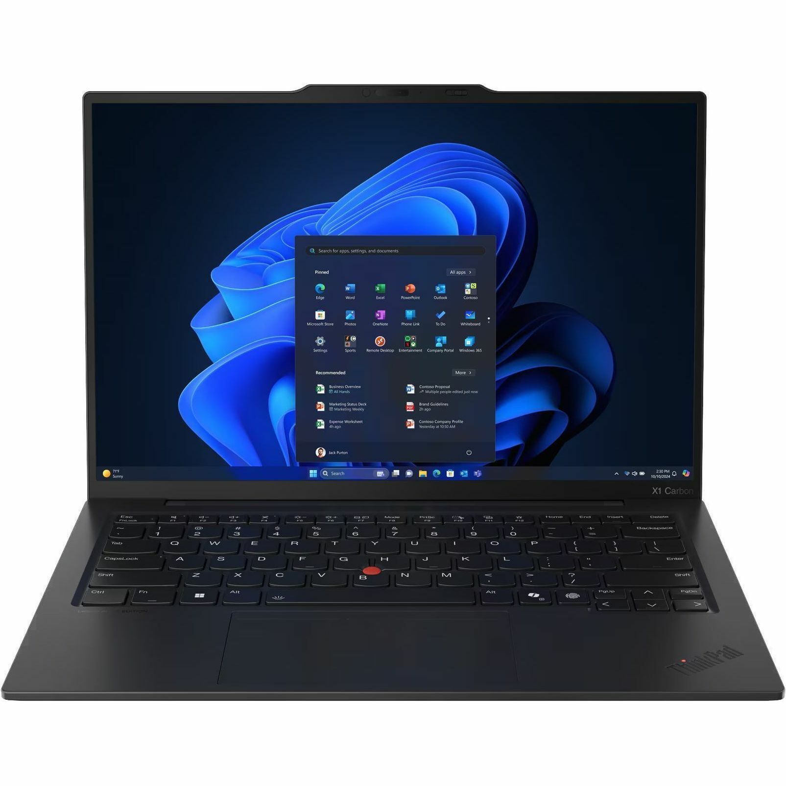 Lenovo - Ordinateur Portable ThinkPad X1 Carbon Gen 13 21NS005UUS 14 p
