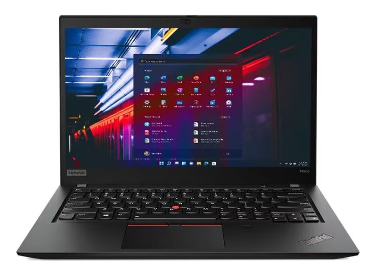 Lenovo ThinkPad T490s 14 po Intel i5-8365U 16 Go 256 Go Win11P(Open Box)