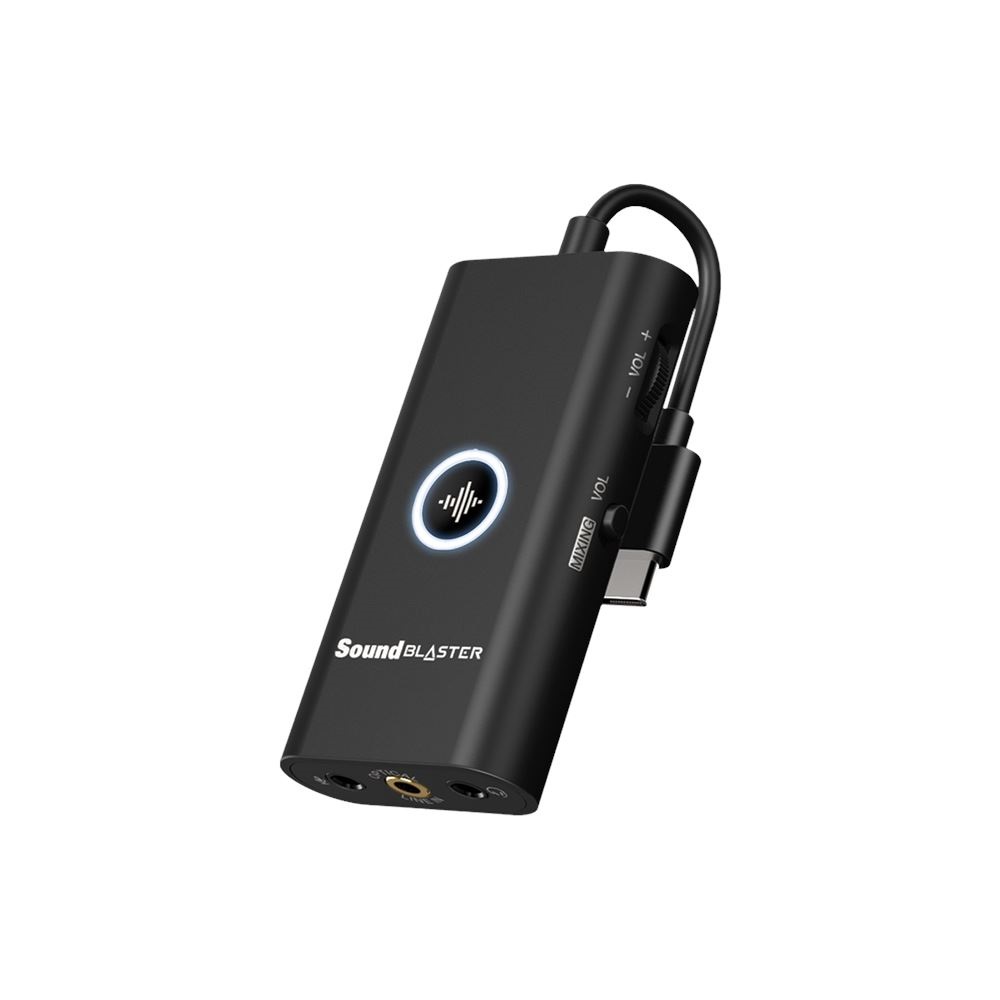 Creative Sound Blaster G3 USB C, Black