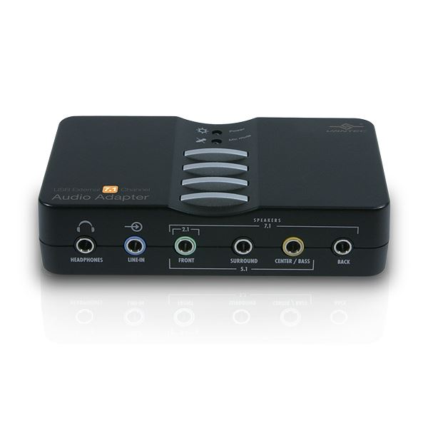 Vantec USB External 7.1 Channel Audio Adapter (NBA-200U)