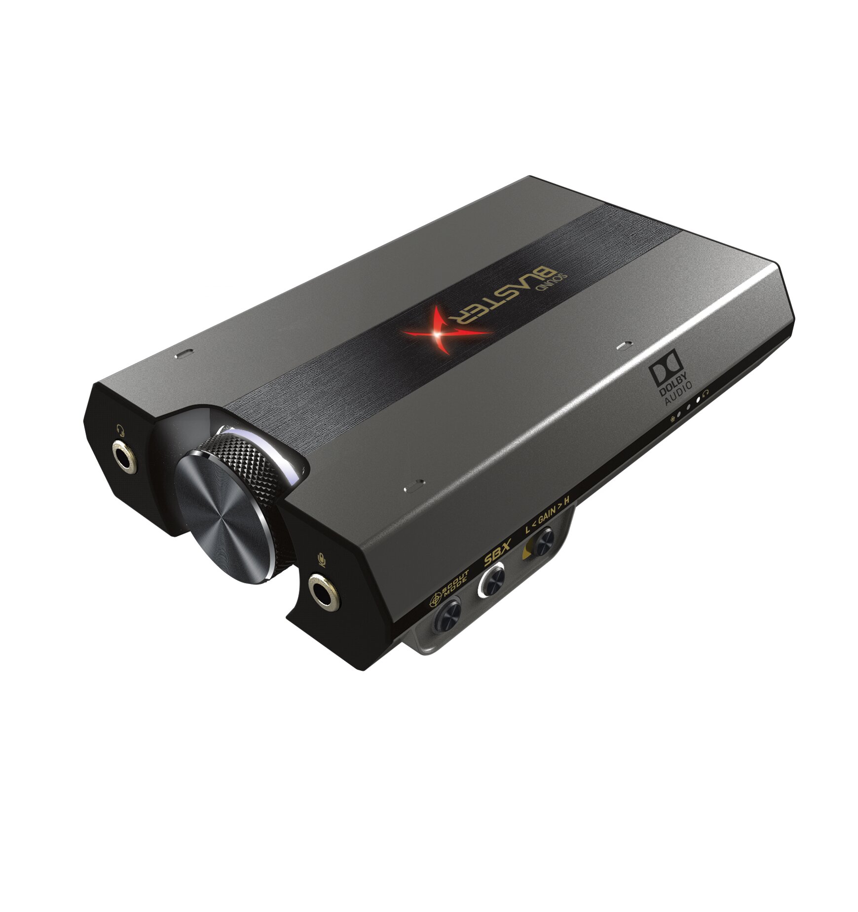 Creative Sound BlasterX G6 USB-C 7.1 HD External Console Gaming DAC