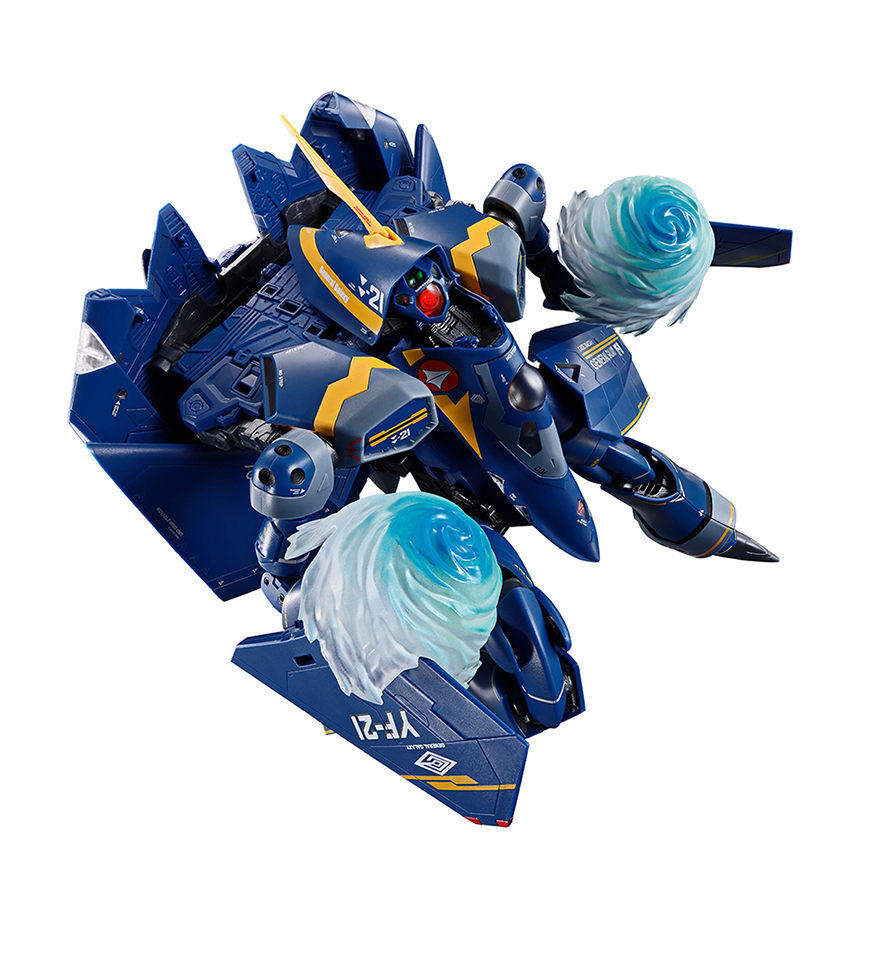 BANDAI DX Chogokin YF-21(Guld Goa Bowman use) "Macross Plus"
