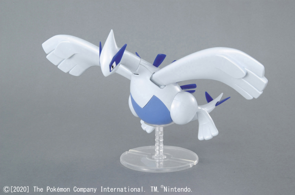 BANDAI Hobby Pokemon Model Kit Series 04 LUGIA   | Kit d'assemblage simple | Pas d'outils | Pas de peinture | S'ajuste et s'...