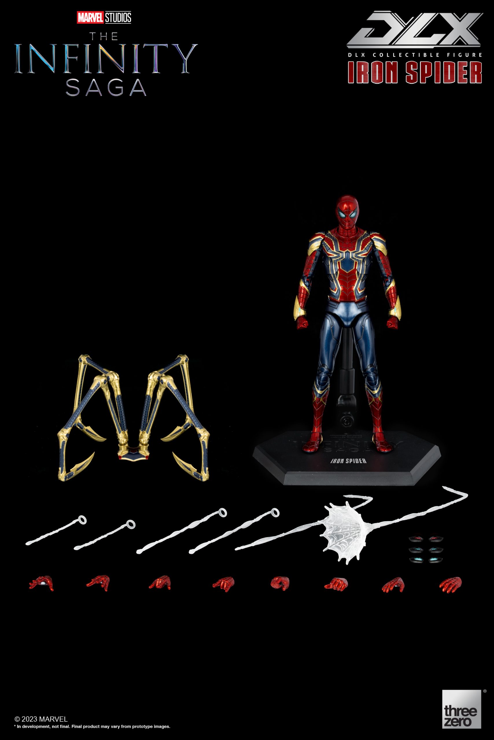Threezero Marvel Studios: The Infinity Saga DLX Iron Spider Action Figure