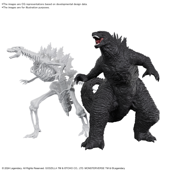 BANDAI Hobby GODZILLA (2024) “Godzilla x Kong: The New Empire" Kit de modélisation