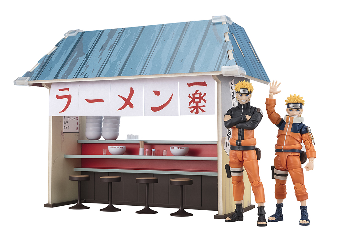 BANDAI Spirits S.H.Figuarts Ichiraku Ramen Set "Naruto" (SHF Figuarts)
