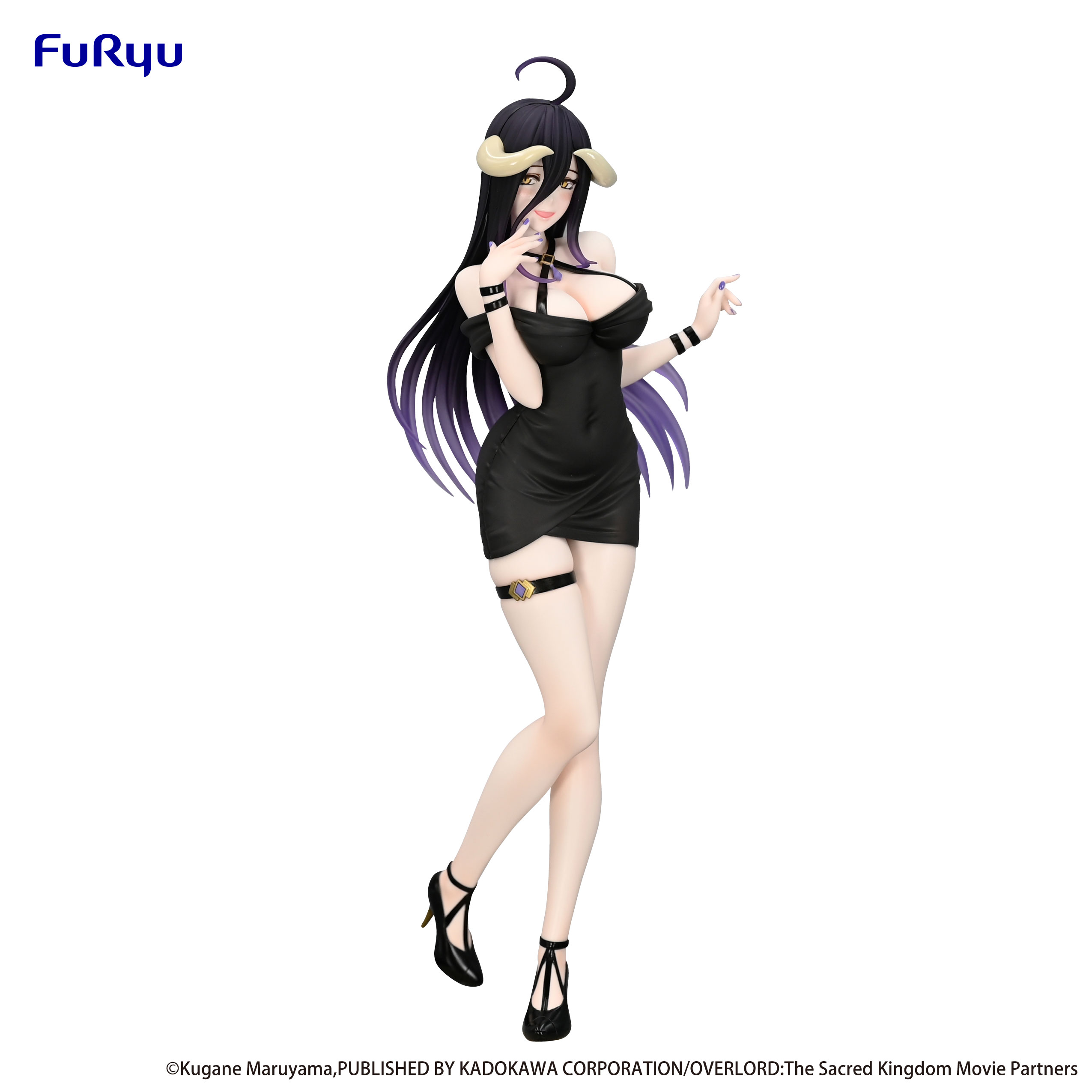 FURYU Corporation  Albedo Mini Dress Ver. "Overlord " Trio-Try-iT Figurine