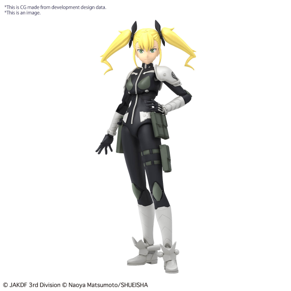 BANDAI Hobby Figure-Rise Standard Kikoru Shinomiya "Kaiju No. 8" | Simple Assembly Kit | No Paint | Fit & Snap By Hand!