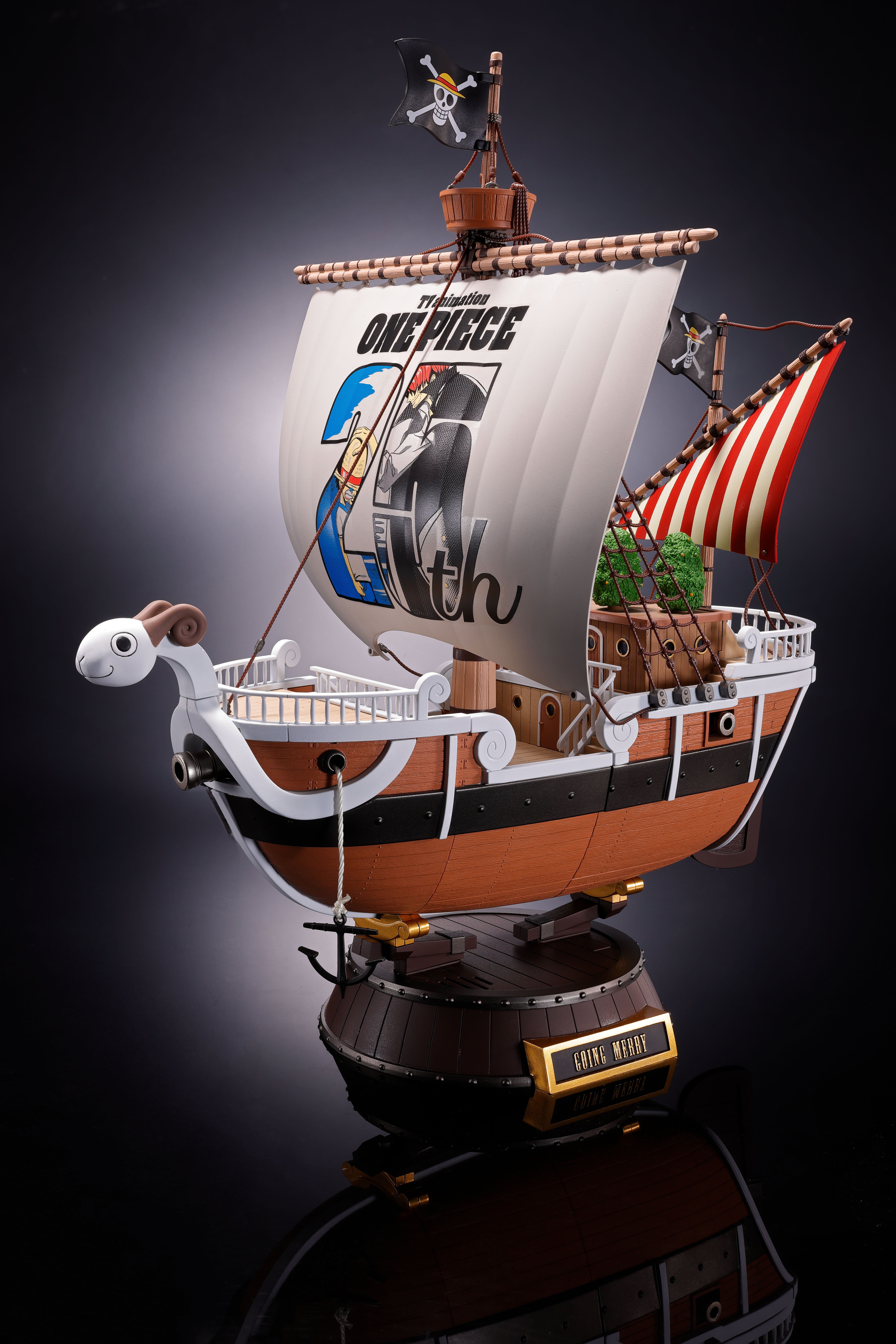 BANDAI Tamashii Soul of Chogokin Going Merry -One Piece Animation 25th Anniversary Memorial Edition- "One Piece"Figurine