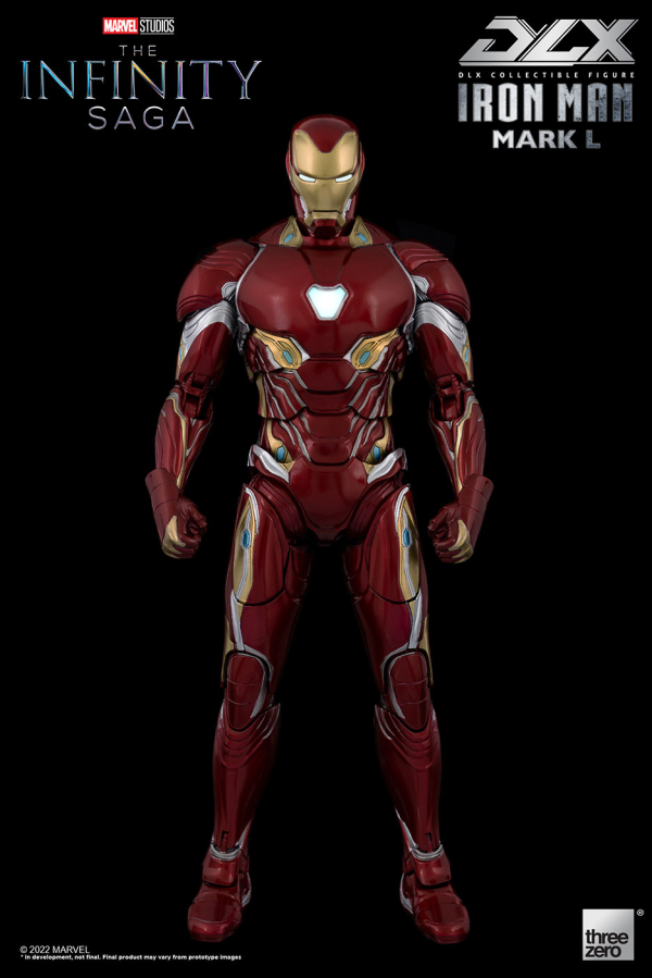 Threezero Marvel Studios: The Infinity Saga DLX Iron Man Mark 50 1:12 Scale Figurine