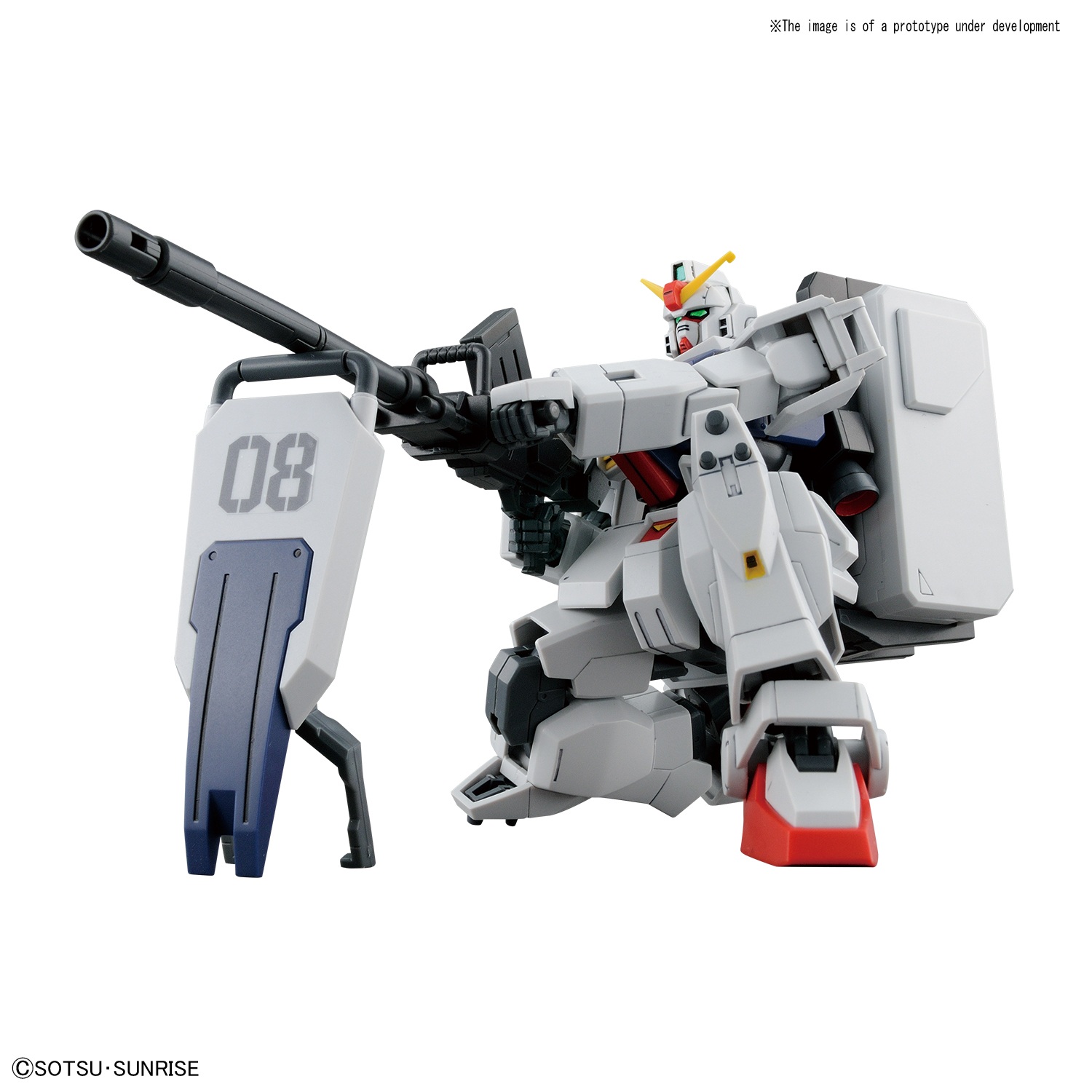 BANDAI Hobby HGUC 1/144 Gundam Ground Type