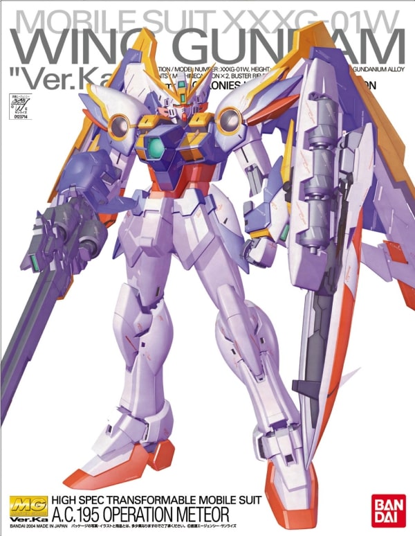 BANDAI Hobby MG XXXG-01W Wing Gundam Ver. Ka