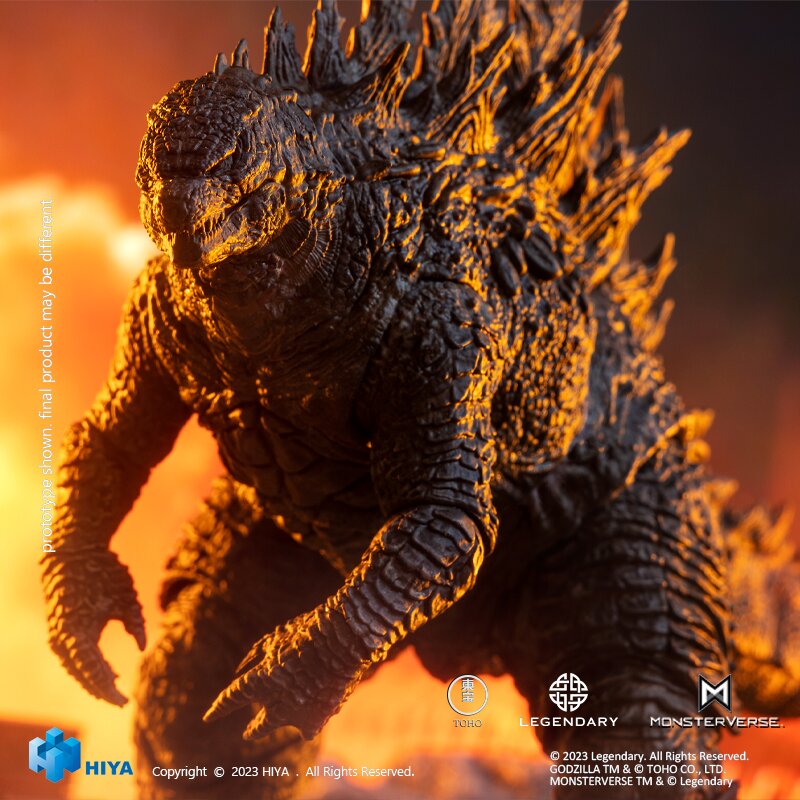 Hiya Toys Exquisite Basic Series GODZILLA VS KONG - Godzilla