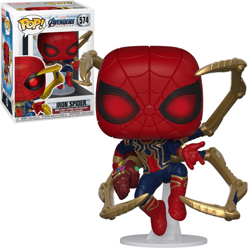 Funko POP! Marvel : AVENGERS ENDGAME - Iron Spider (avec Nano Gauntlet)