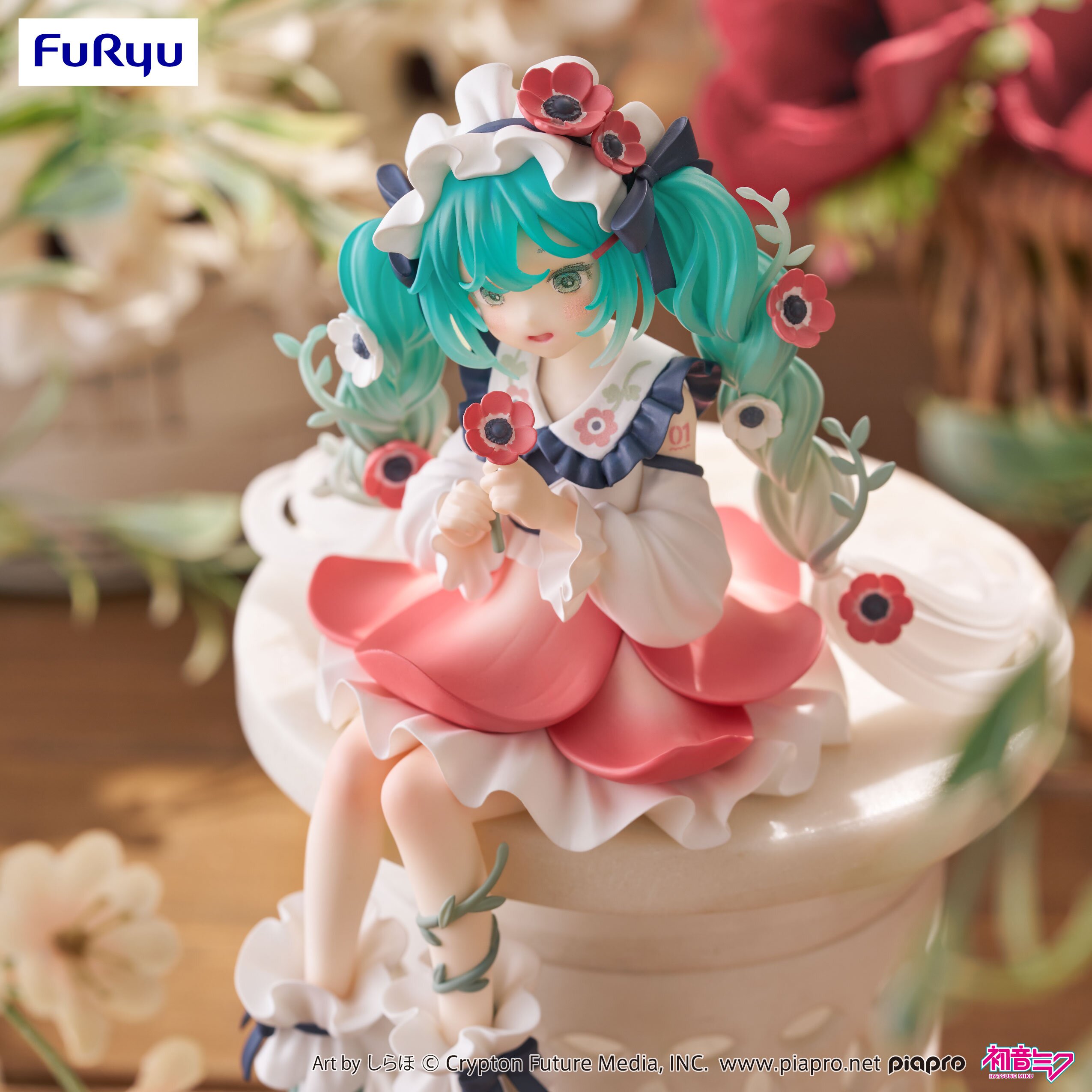 FuRyu Hatsune Miku Figure -Flower Fairy Anemone-