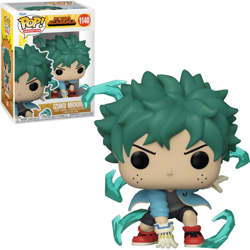 Funko POP! Anime : MY HERO ACADEMIA - Izuku Midoriya (avec gants)