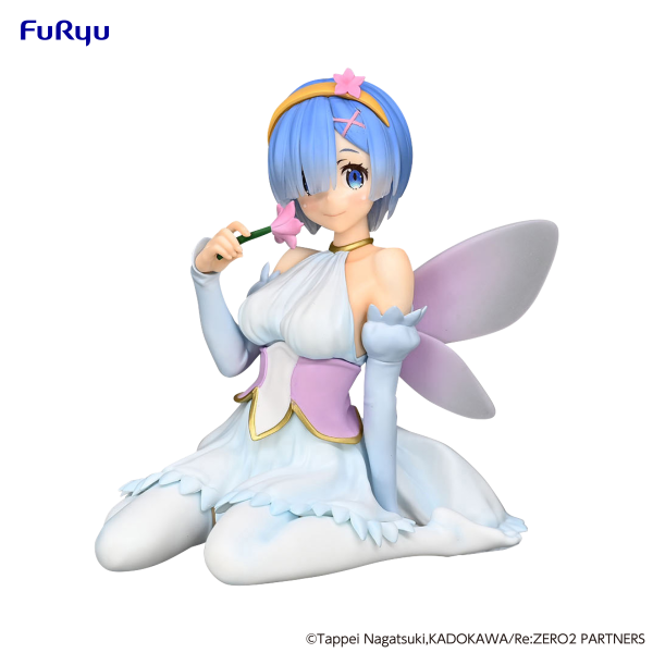 FURYU Corporation Rem Flower Fairy- "Re:ZERO -Starting Life in Another World" Noodle Stopper Figure
