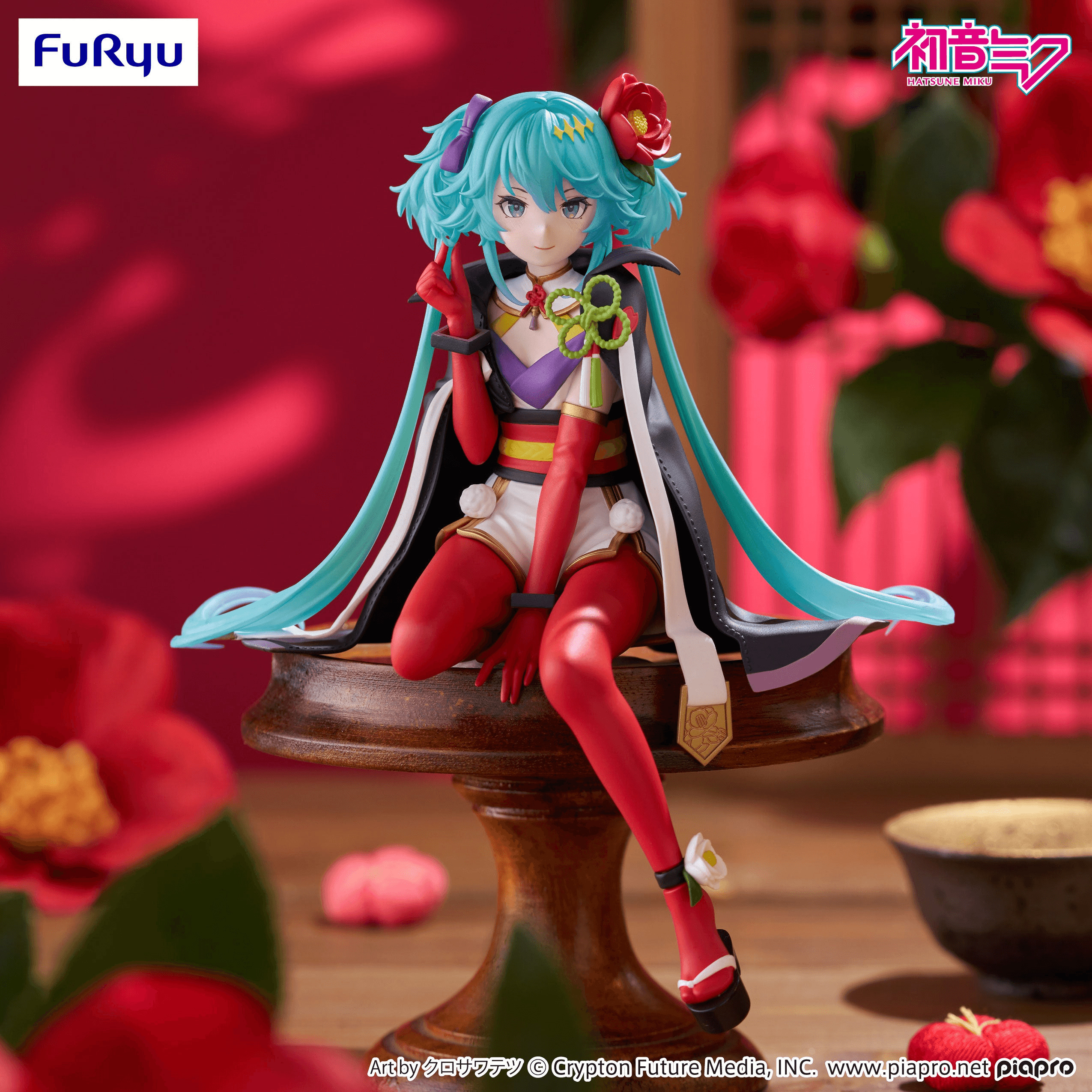FuRyu Hatsune Miku Noodle Stopper Flower Fairy Camellia